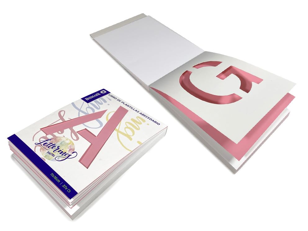 CAJA DISCOVER BOX SET LETTERING PAPELERIA PASTEL Bismark