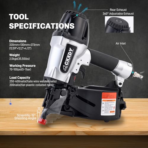 CXXDY High-Speed Coil Siding Nailer