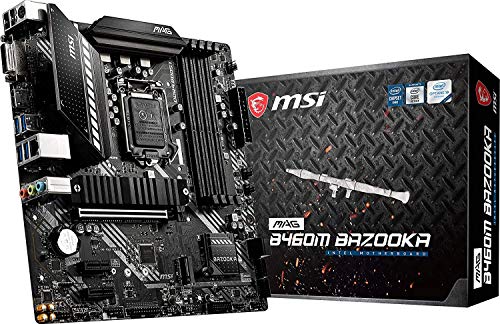 MSI - MAG B460M Bazooka - Placa Base Arsenal Gaming (10th Gen...