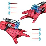 Juego de 2 guantes de lanzador de Spiderman, guantes de juguete de Spiderman, cosplay, lanzador de...