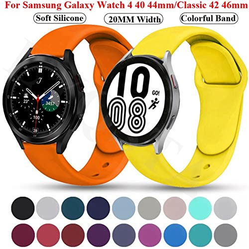 Bracelet montre 20mm silicone universel sport classique 42mm - 2