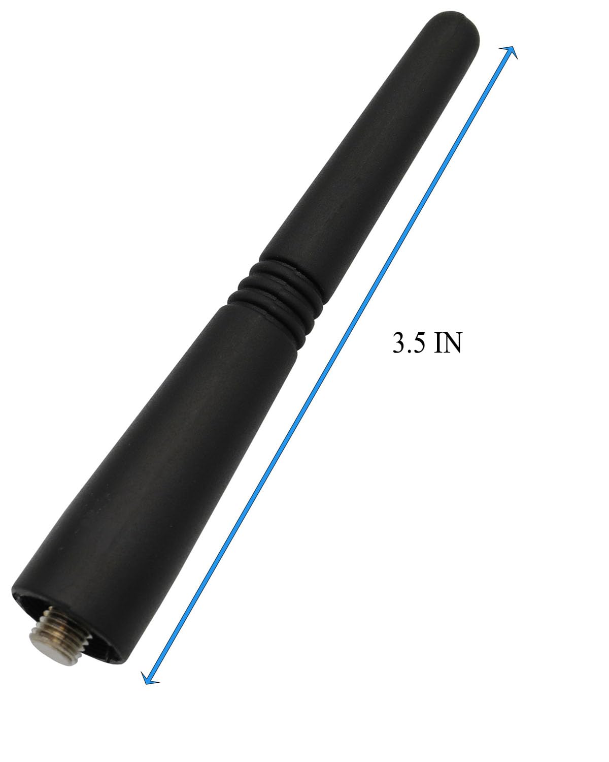 PMAE4003 PMAE4003A UHF Stubby Antenna Compatible for Motorola HT750 HT1250 HT1550 PR400 CP200 CP200D EX500 EX600 CP040 P1225 403-470MHz 3.5 Inch (5 Pack)