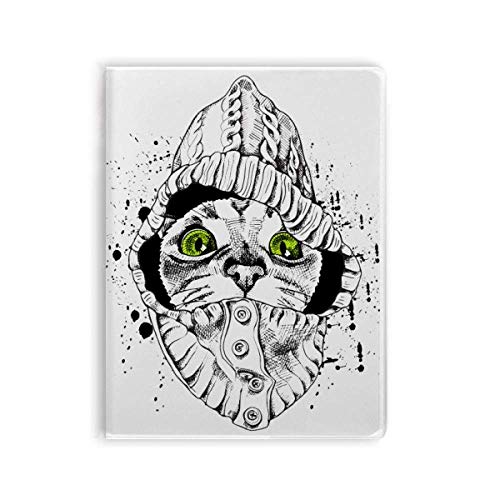 Carnet de notes chat blanc, le cadeau idéal pour pet lover