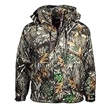 Gamehide Wild Parka Mens Waterproof Insulated Systems Parka With Zip Out Liner (Realtree Edge, X-Large)