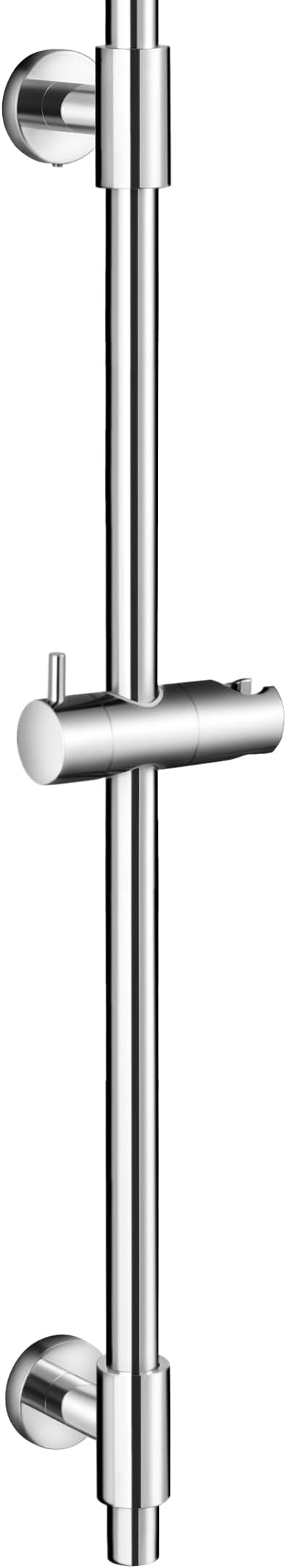 Shower Slider Bar 40 Inches with Adjustable Handheld Shower Head Holder for Bathroom Screw Mounted, SUS 304 Stainless Steel Polished Finish, F209S100DG-PS