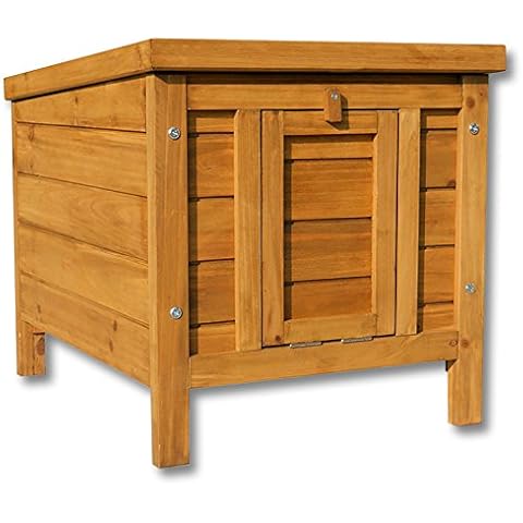 Cat House Rodent Hutch Rabbit Hutch Pet Hutch Roofed Feeding Ground for Garden/Balcony Cover