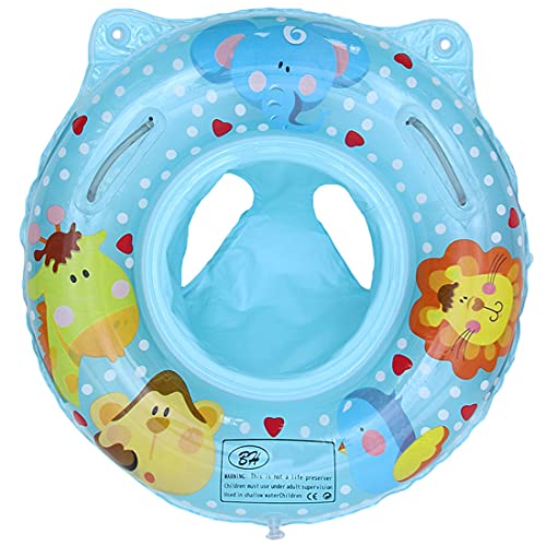 Baby Swimming Float Ring,Baby Inflatable Pool Float,Baby Water Float Infant,Baby Swimming Ring,Swim Pool Rings for Toddler Kid Age 2-48 Months, Bathtub Toys Pool Accessories for Kids Toddlers(Blue)