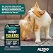 ALZOO Natural Flea & Tick Squeeze-On for Cats, Helps Repel Fleas, Ticks & Mosquitos, Up to 3-Months Protection, Plant-Based Active Ingredients, Water-Resistant, 3 EZ-On Applicators Per Pack