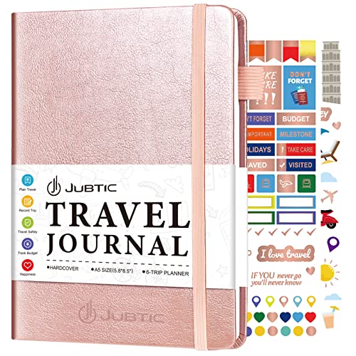 JUBTIC Travel Journal for Women & Men, Vacation...