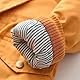 linboo Kinder Winterjacke Jungen Mädchen Warm Gefütterte Blouson Hoodie Dicke Mantel Parka Baby Wintermäntel, Gelb, 104-110(Etikettengröße: 110)