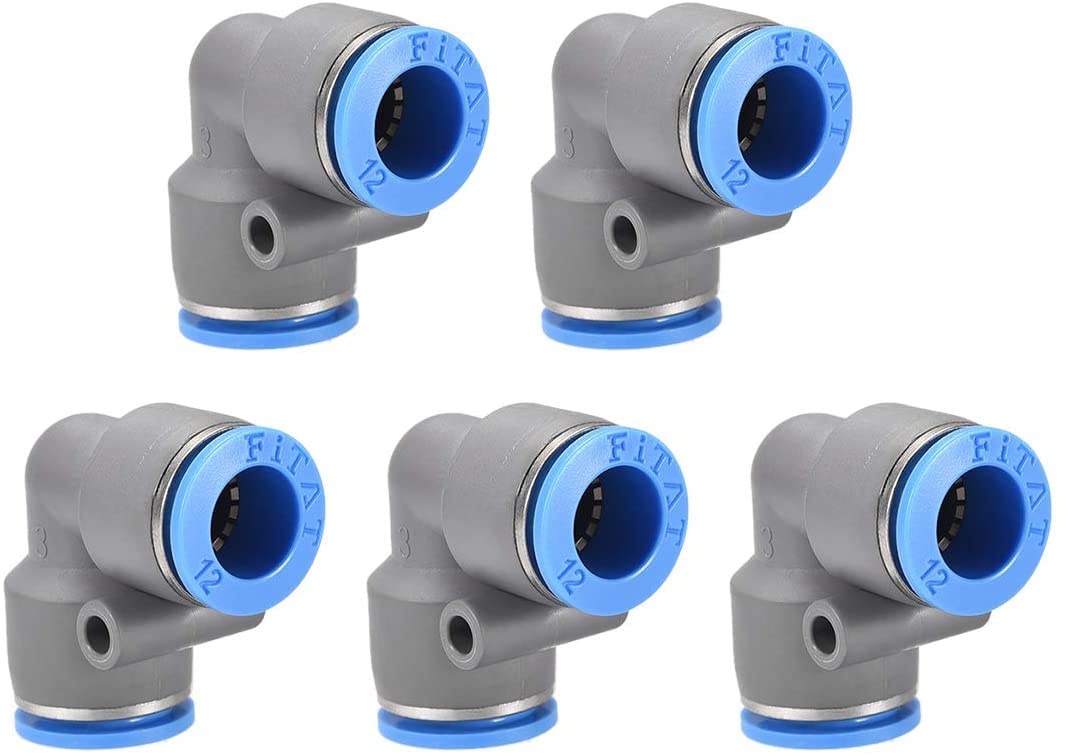 Utah Pneumatic 1/4 Push To Connect Tee Accesorios De