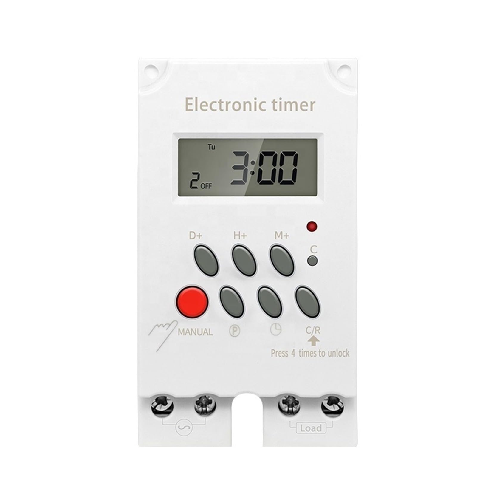 1PCS KG316T-II Digital Timer 220V 3A Programmable Timing Control Switch Time Relay computer Electronic Time Switch Relay