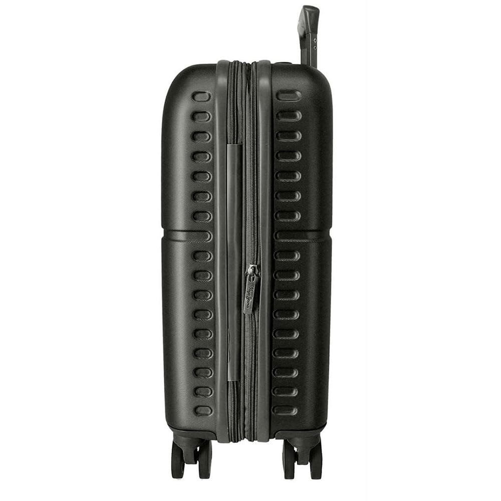 Pepe Jeans Walizka kabinowa, 40 x 55 x 20 cm, czarny, 40x55x20 cms, Walizka kabinowa