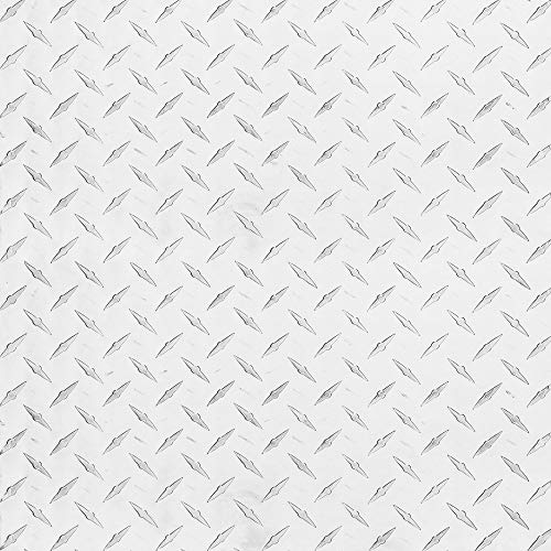 Arksen 18 Inch Heavy Duty Aluminum Diamond Plate Tool Underbody Box, Waterproof Square Truck Storage Organizer Chest For Pick Up Truck Bed, Rv Trailer With T-Handle Lock And Keys - Silver #TOP6