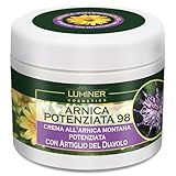 Luminer Crema de Árnica 500 ml – Bálsamo tipo caballo con garra del diablo, textura ligera