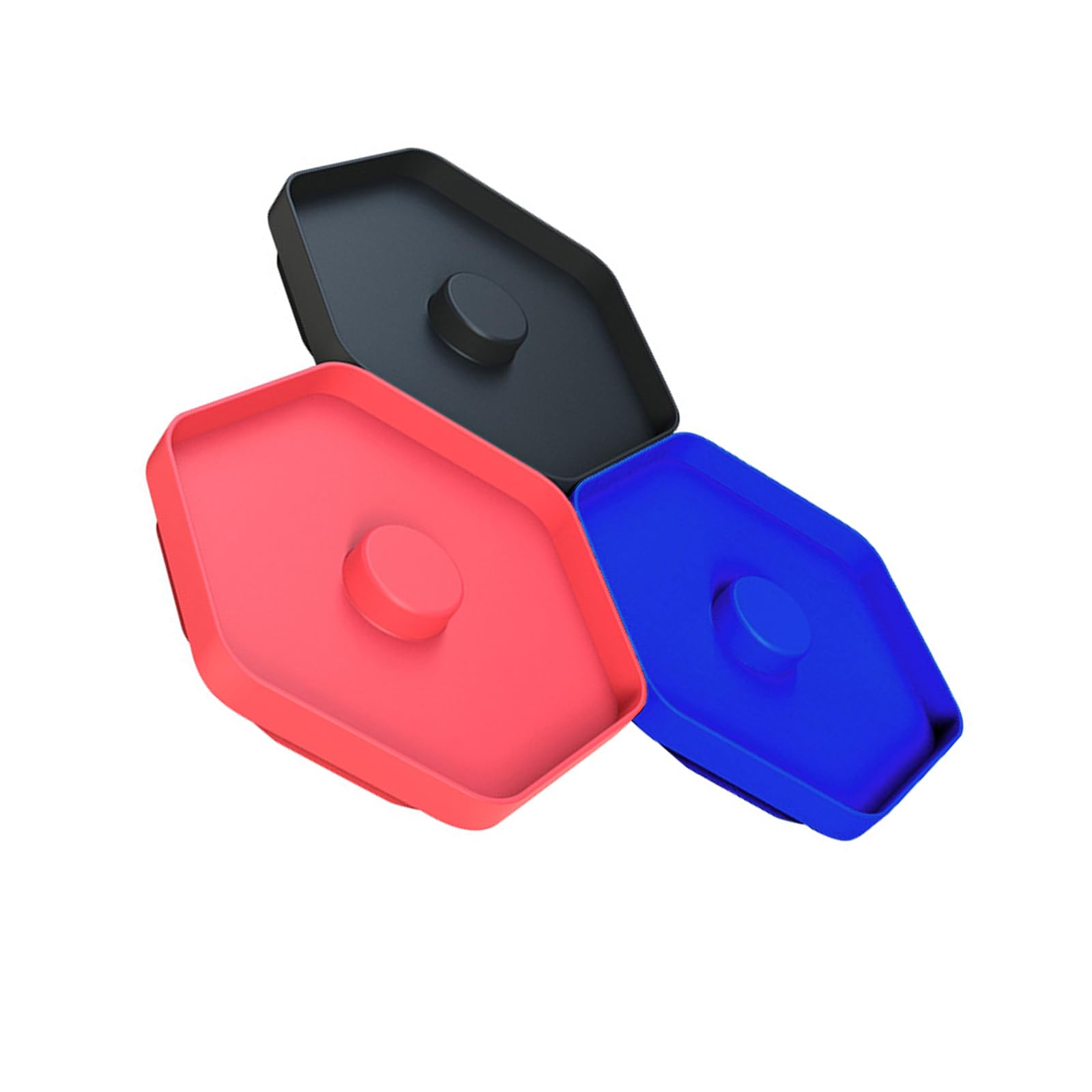 KUHEDMR Stackable Condiment Container Three Layers Pepper Storage Home Salt Container Kitchen Organizers