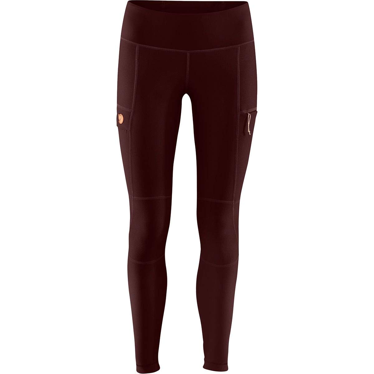 Fjallraven Women's Abisko Trail Tights W Sport Trousers - Red, XX-Small