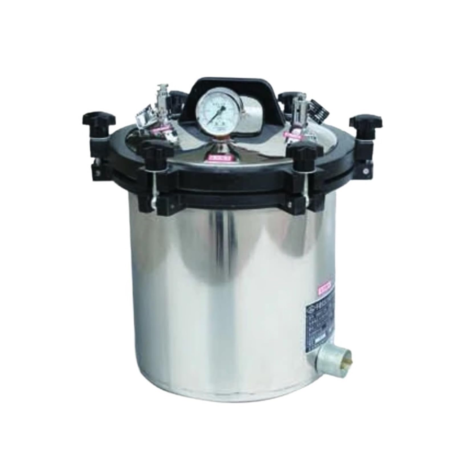 Esterilizador Autoclave Portátil De 18 L For Laboratorio Médico, Vapor Alta Presión Eficaz Y RáPido