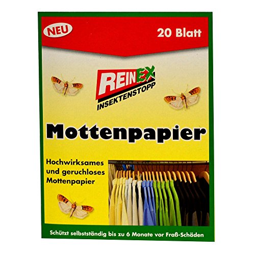 Preisvergleich Produktbild Mottenpapier Reinex