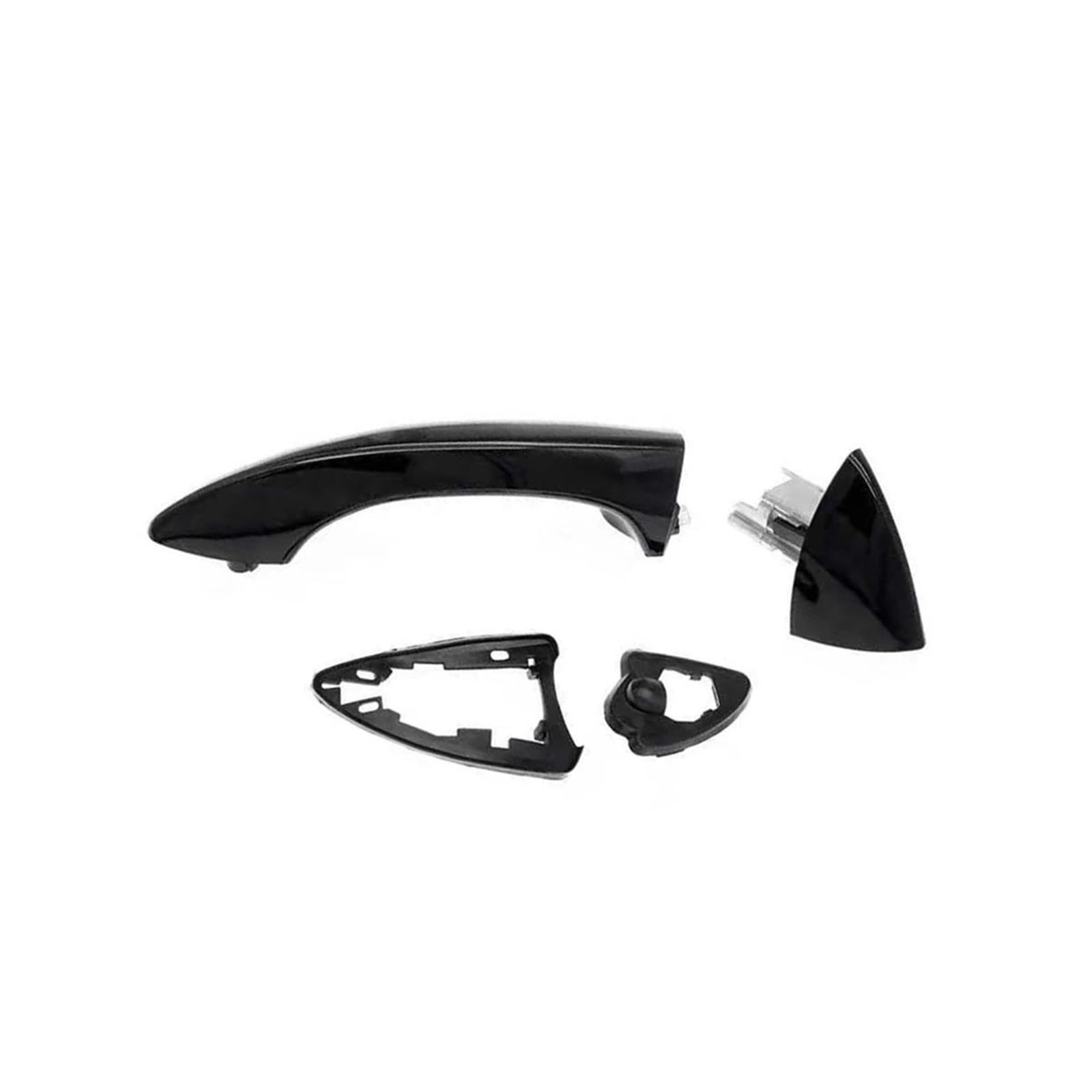 Fixcor Rhd Rear Left Car Front Left Right/Rear Left Right Outside Door Handle For X5 E53 2000-2006 51218243617 51218243618(Rhd Rear Left)