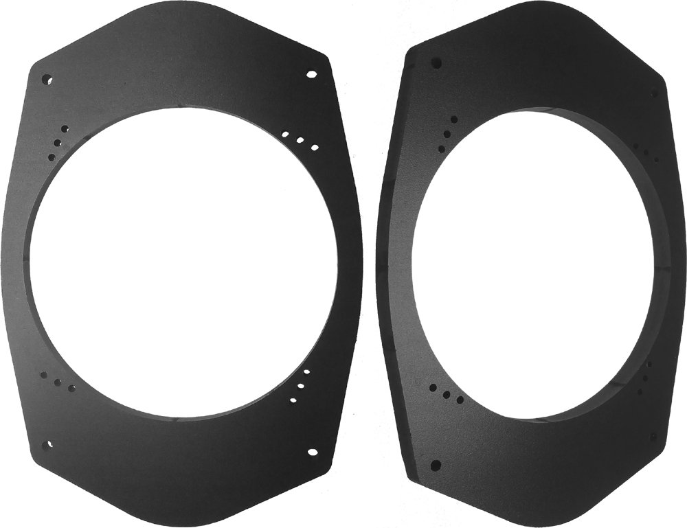 Universal 6"x9" 6x9 to 6 1/2" 6.5 Speaker Adapter Spacer Rings - 1/2" Thick - SAK045_55K - 1 Pair
