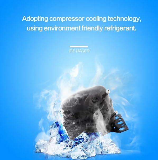 Máquina Portátil para Hielo Small Ice Maker 9 Cubos miniatura 2