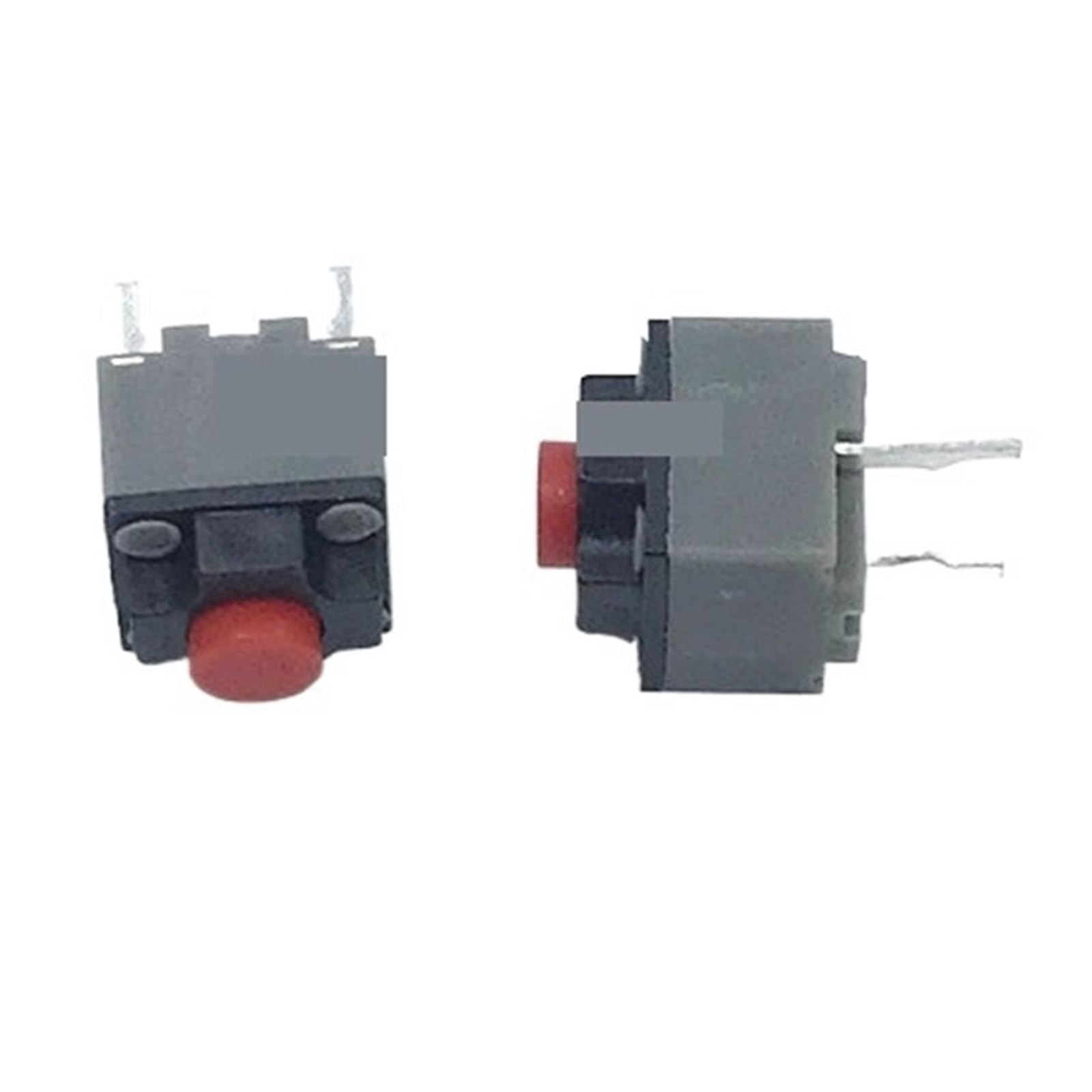 10-100 sztuk 6 x 6 x 7,3 mm kwadratowa cicha mysz mikrofon przycisk myszy może zastąpić prostokątny przełącznik 8 milionów żywotności (100 szt.)