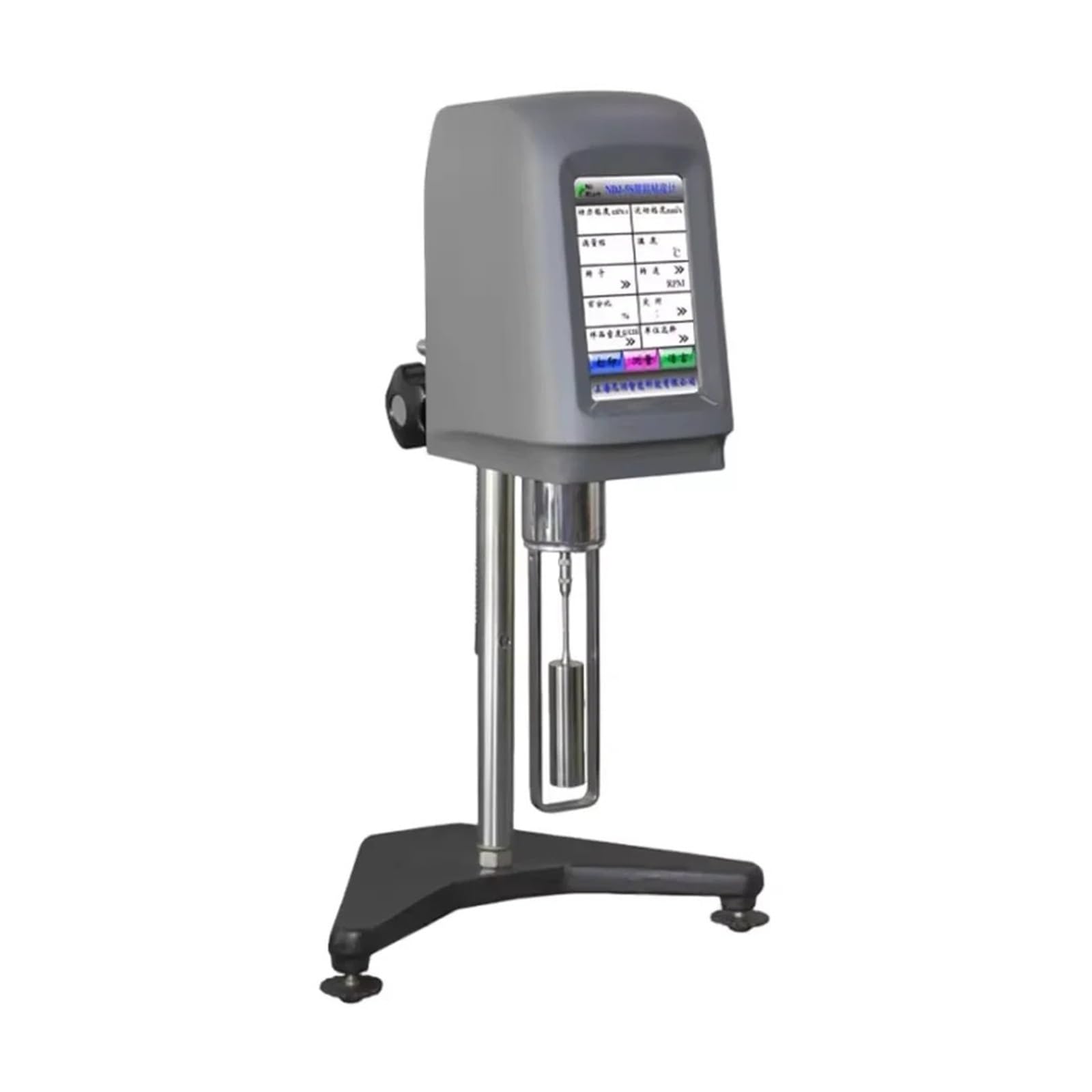 Gqnblvhzupdm One Color Viscometer Lab Testing Equipment Rotary Viscometer Viscosity Tester 100000Mpas Fluidimeter Meter Newton Liquid Cream Paint