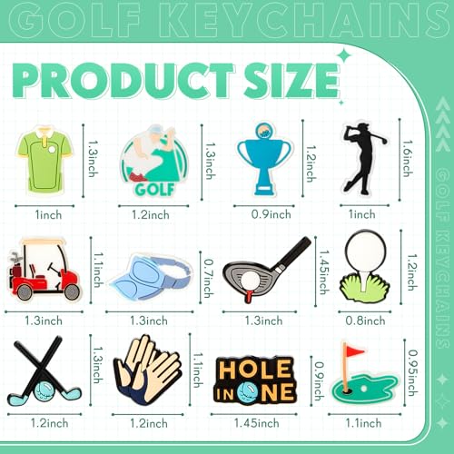 Batiyeer 36 Pack Key Chains