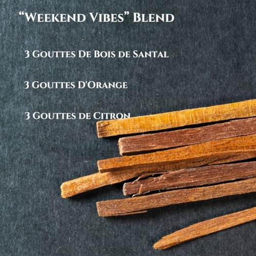 Huile de bois de santal de qualité thérapeutique pour diffuseur d'arômes