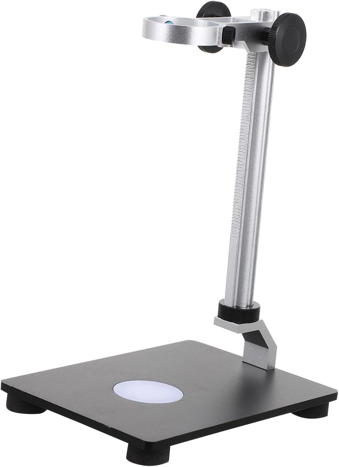 jojofuny Microscope Stand Bracket Holder Base Support for Industrial Cameras Adjustable