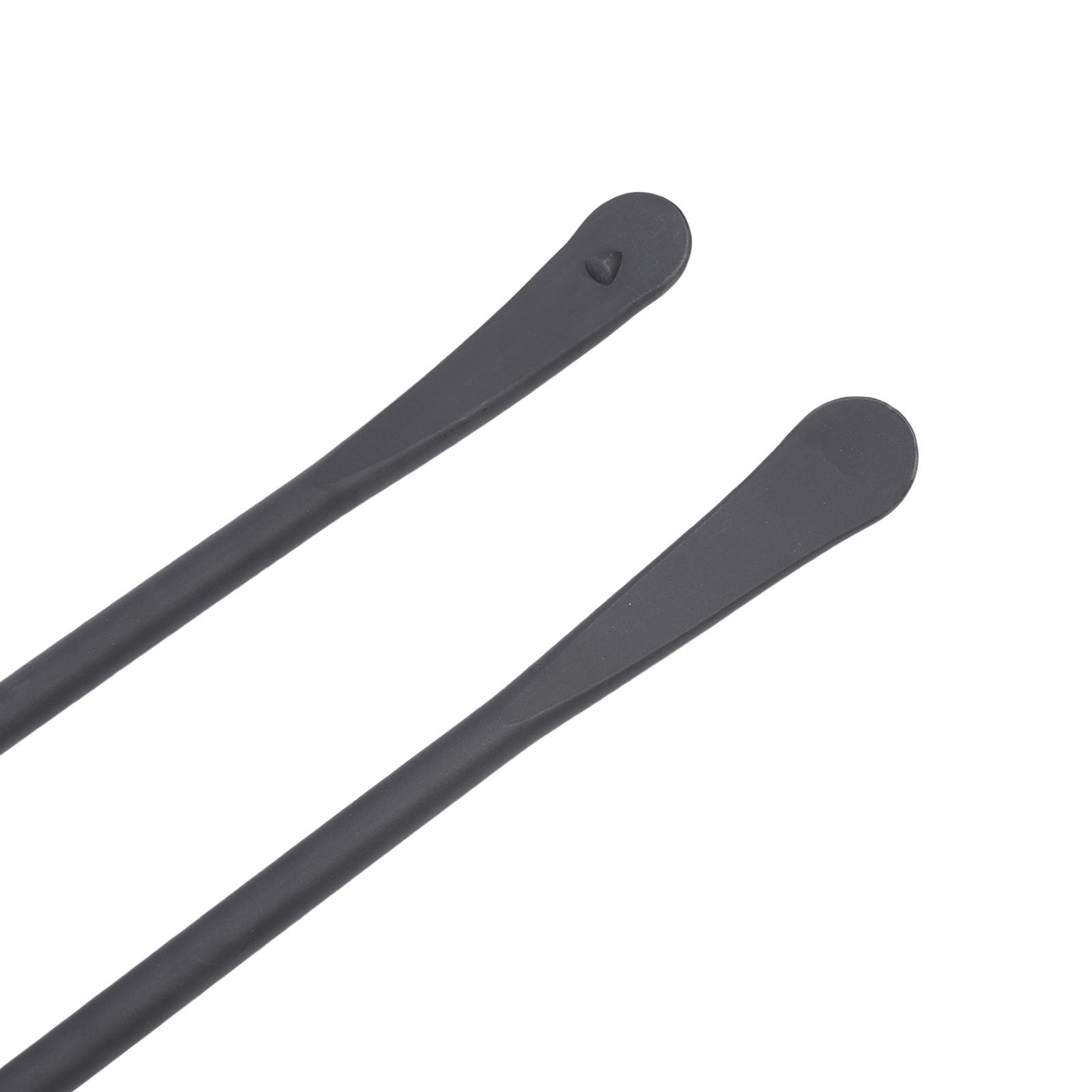Yctze Herramienta de Extracción de Barra de de Montaje de Neumáticos, 2 uds., Acero Sólido Negro 65 | Curvatura de cabeza optimizada, diseño sólido, grueso, antideslizante, con longitudes de 97/76,5 cm para camiones y