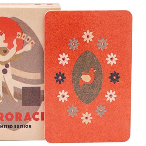 Orakelkarten Set - Künstlerisches Muster Papierspiel - 54-teilige Poker-Karten - Für Wahrsagen Lernen Frauen Männer Jugendliche Senioren Freunde Anfänger Vorhersage – Bild 7