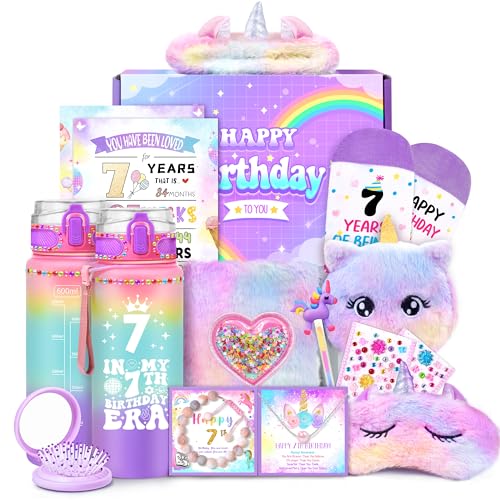 4-9 Year Old Girl Birthday Gifts, Unicorn Gifts for Girls Age 4-9, Gift Ideas...