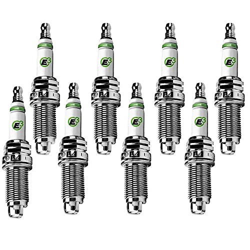 Bougies d'allumage E3 Premium 68 pour moteurs automobiles performants en lot de 8 pièces