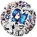 50PCS Tokyo Ghoul Stickers Mixed Pack, Cartoon Characters Stickers Movie Decorative Sticker for Teens Adults Waterproof Sticker for Water Bottle Laptop (u)