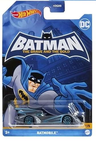 Hot Wheels Batman 2022 Batmobile Pack de 5 Vehículos Diecast miniatura 3