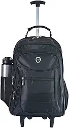 Mochila Rodinha Roda 40 Litros Puxador Reforçado Cabo De Aço Executiva