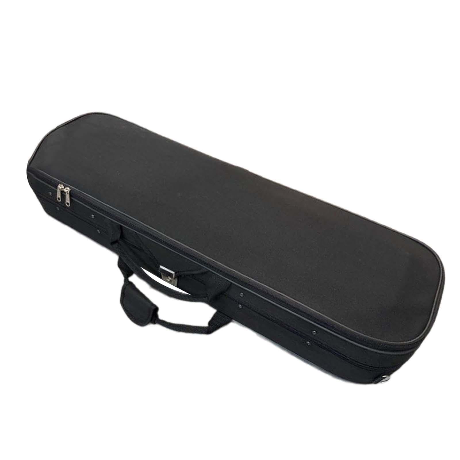 Portable 4/4 Violin Case Rectangular 79x26cm ABS Lining Violin Carrying Bag Style B-image-26
