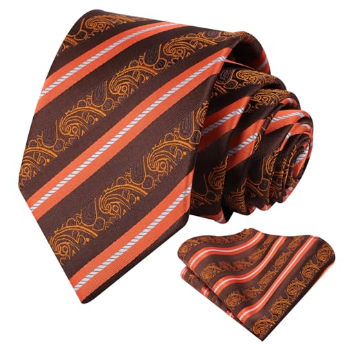 Image of Alizeal Mens 3 Pcs Long Sleeve Shirts Set | Pocket Square Necktie Perfect for Weddings Business Daily Wear