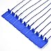 Leadseals(R) 100 Plastic Tamper Seals, Zip Ties for Fire Extinguishers Pull Tite Security Tags Numbered Trailer Seal Disposable Self-Locking Tie 250mm Length (Blue)