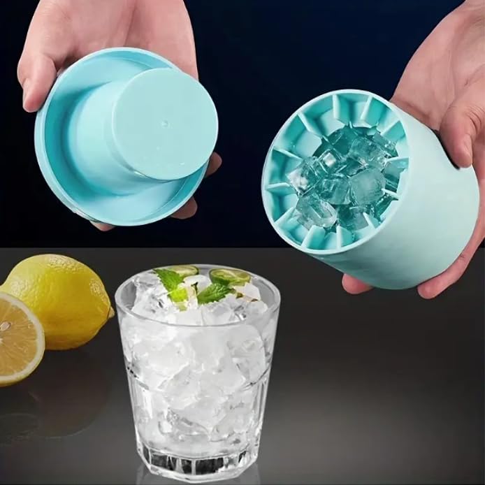 Molde de silicona para cubitos de hielo miniatura 4