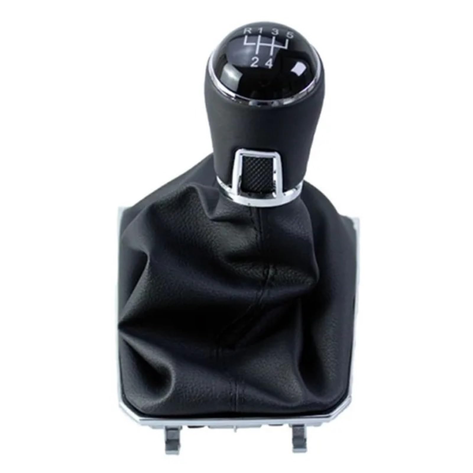 tusgt Gear Shifter Knob Head for VW for Lingdu 2014-2019 5/6 Speed is Suitable Manual Transmission Handball Gear Shift Head(Black 5-Speed)
