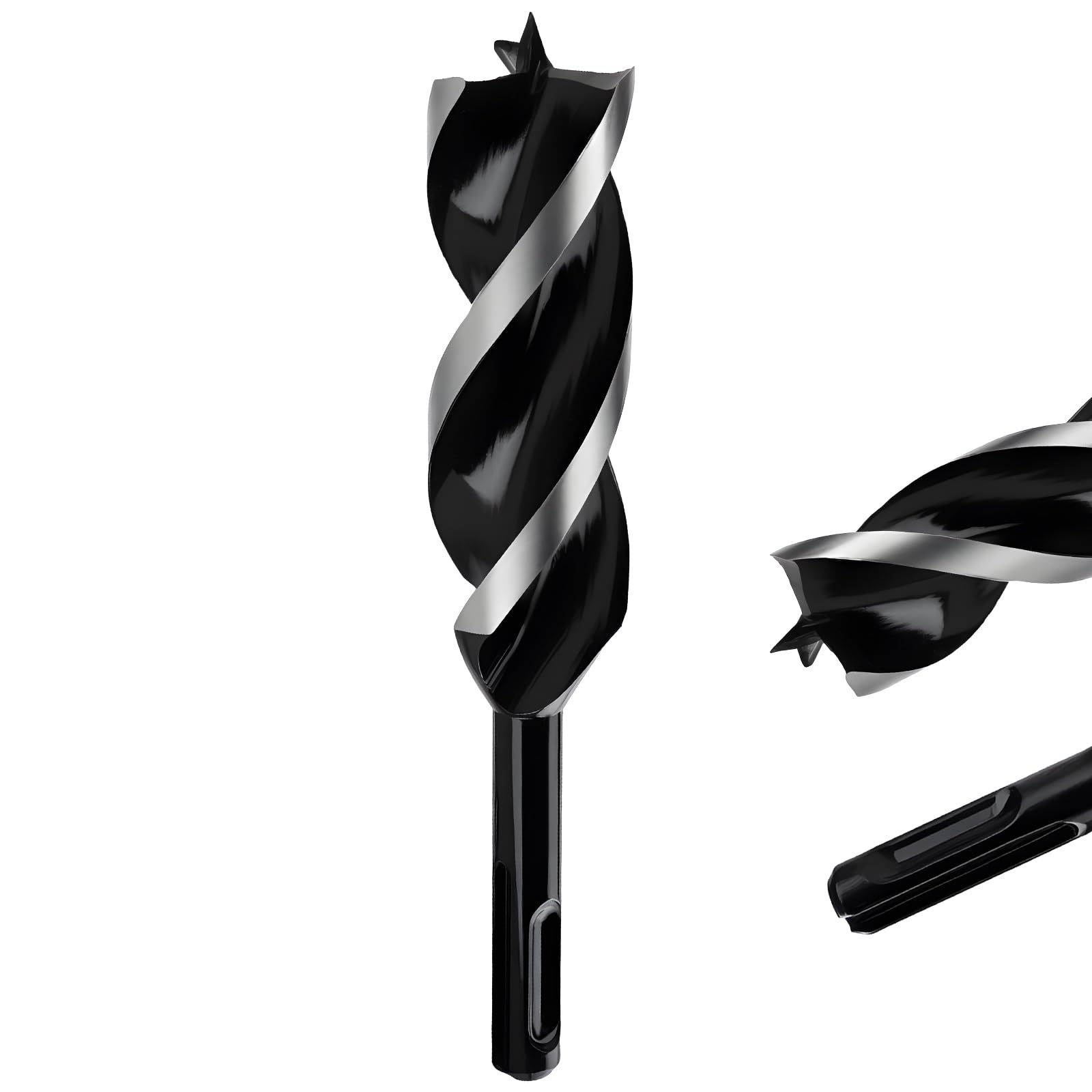 MOXPIFY Extra Long 28mm x 155mm Auger Drill Bit SDS Plus, SDS Wood Auger Drill Bits for Woodworking โ image 1