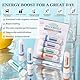 8 Stück Nasal Stick,Minze-Aromatherapie-Naseninhalator,Tragbare Nasal Stick,Öle Inhalator-Röhren Für Reisen Und Erhöhen Konzentration Und Cleaning the Nasal Passages