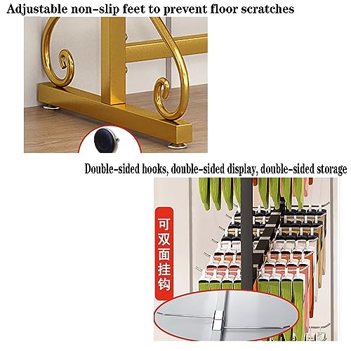 Présentoirs de sous-vêtements sur pied à structure double face stable