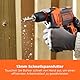 BLACK+DECKER 710W Hochleistungs-Bohrhammer mit 0-2800 U/min, mit 4 Bohrern und Kitbox, BEH710K-QS
