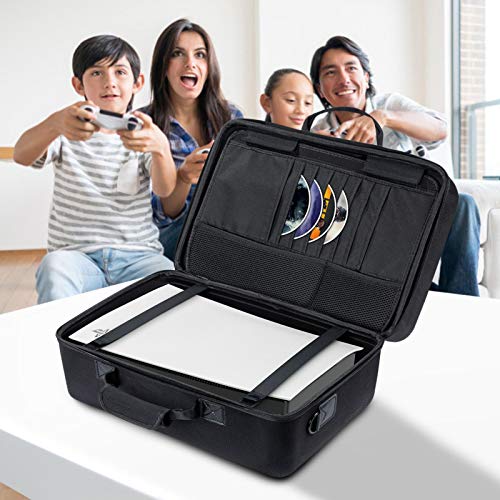 Further Étui De Transport De Rangement De Voyage, Sac À Main De Protection pour Sac De Rangement Playstation PS5 Et Étui pour Gadget Électronique, Rangement D'accessoires avec Double Couche Cover