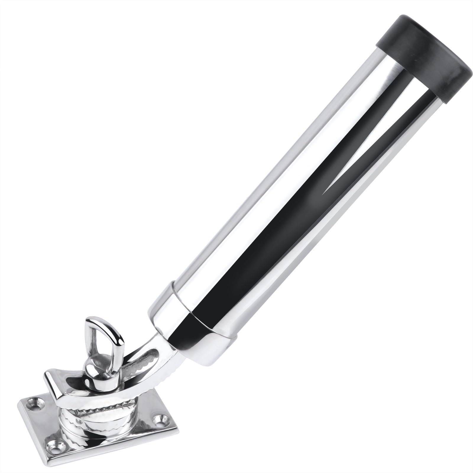 Boat 316 Stainless Steel Fishing Rod Holder Deck Mount Adjustable Yacht Pod