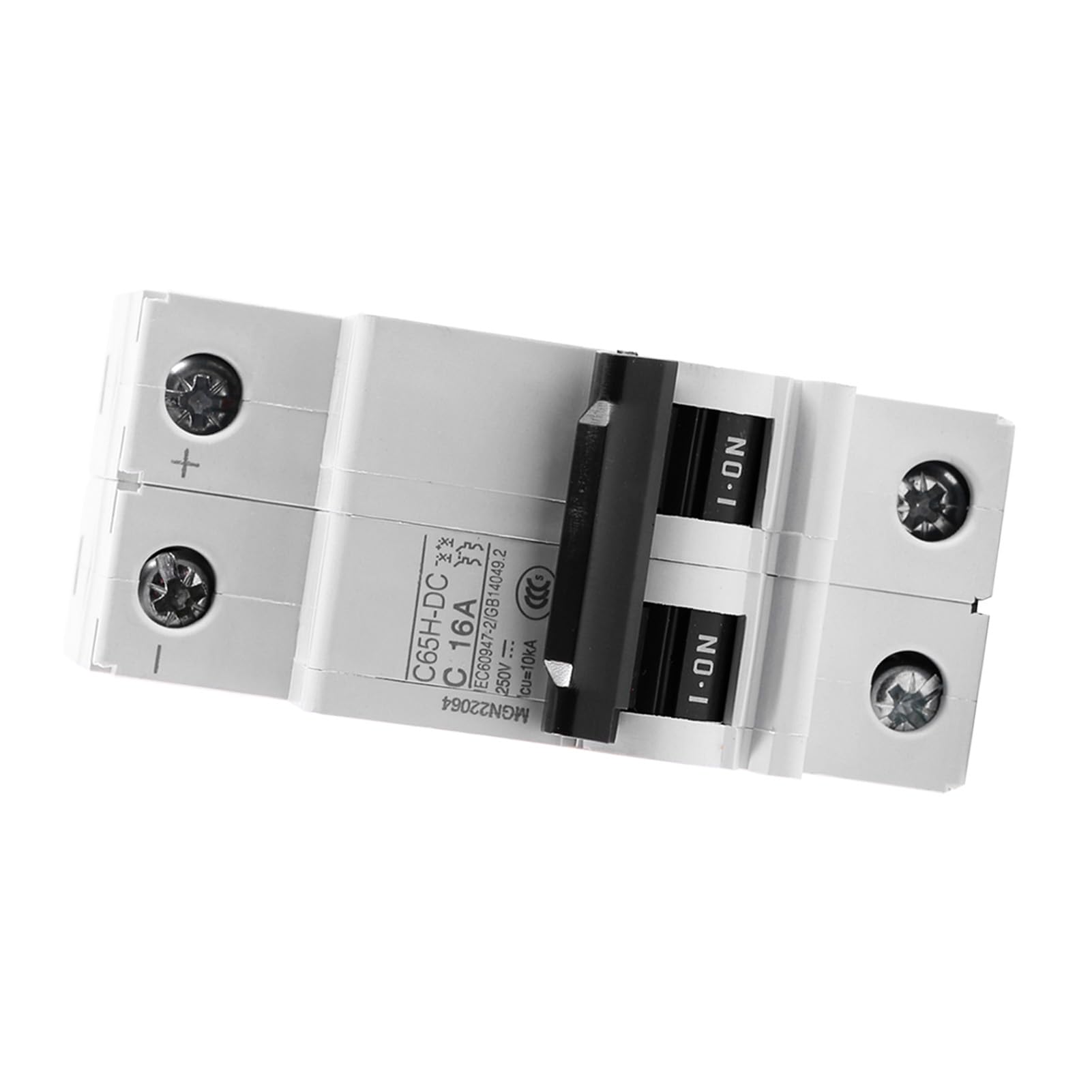 Disjoncteur Miniature C65H-DC 2P 250V - 63A Disjoncteur Solaire Pour Panneaux Photovoltaïques